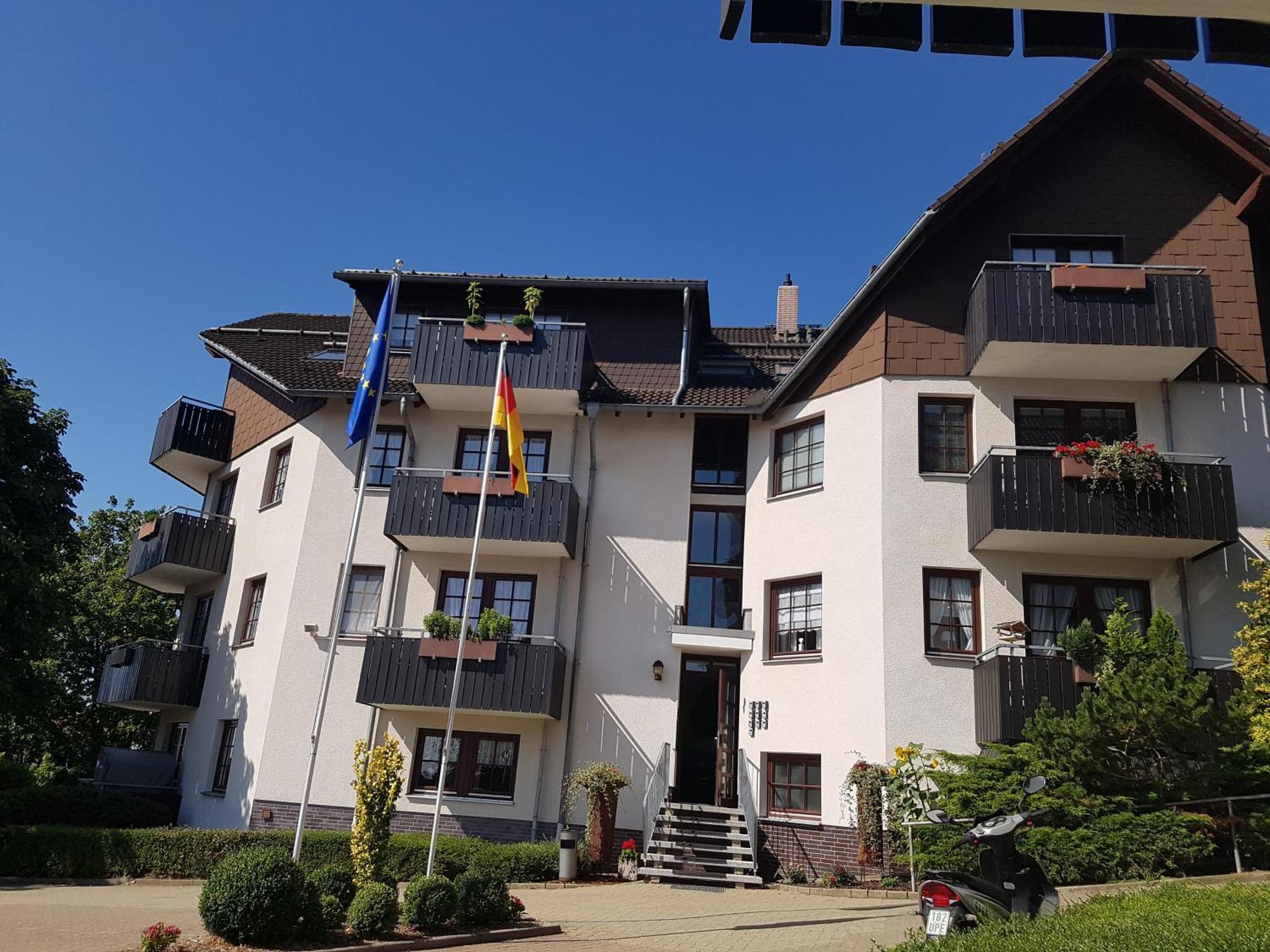 Ferienwohnung Gipfelglueck Mit Fernblick Und Strandkorb Bad Sachsa Bagian luar foto