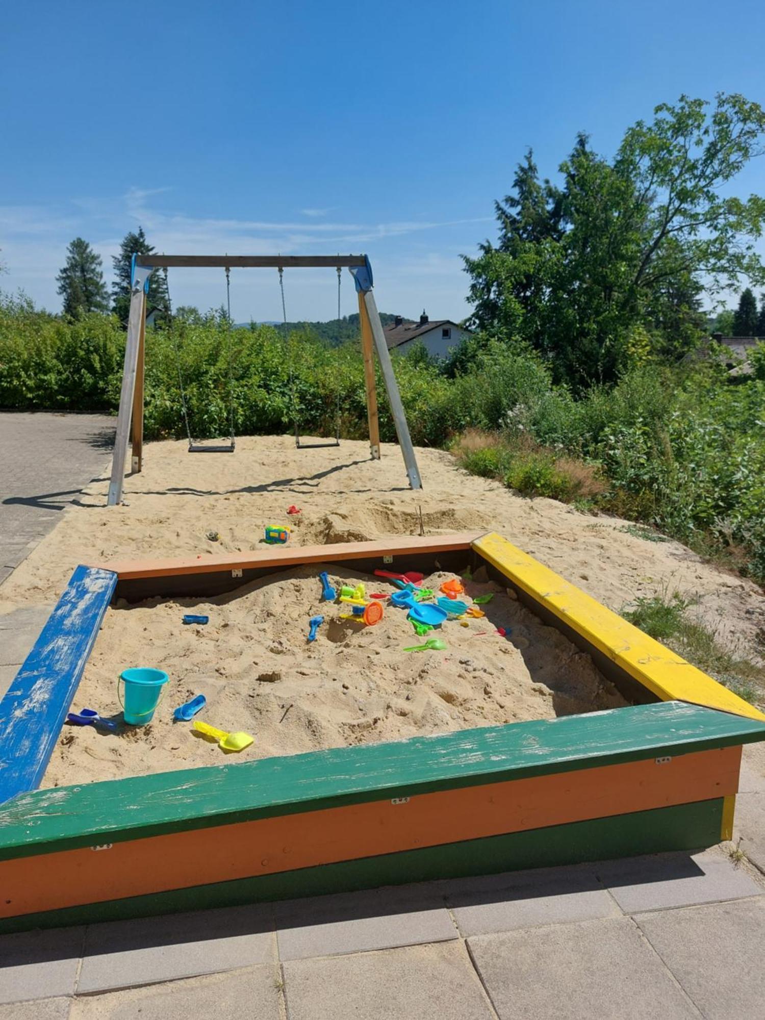 Ferienwohnung Gipfelglueck Mit Fernblick Und Strandkorb Bad Sachsa Bagian luar foto