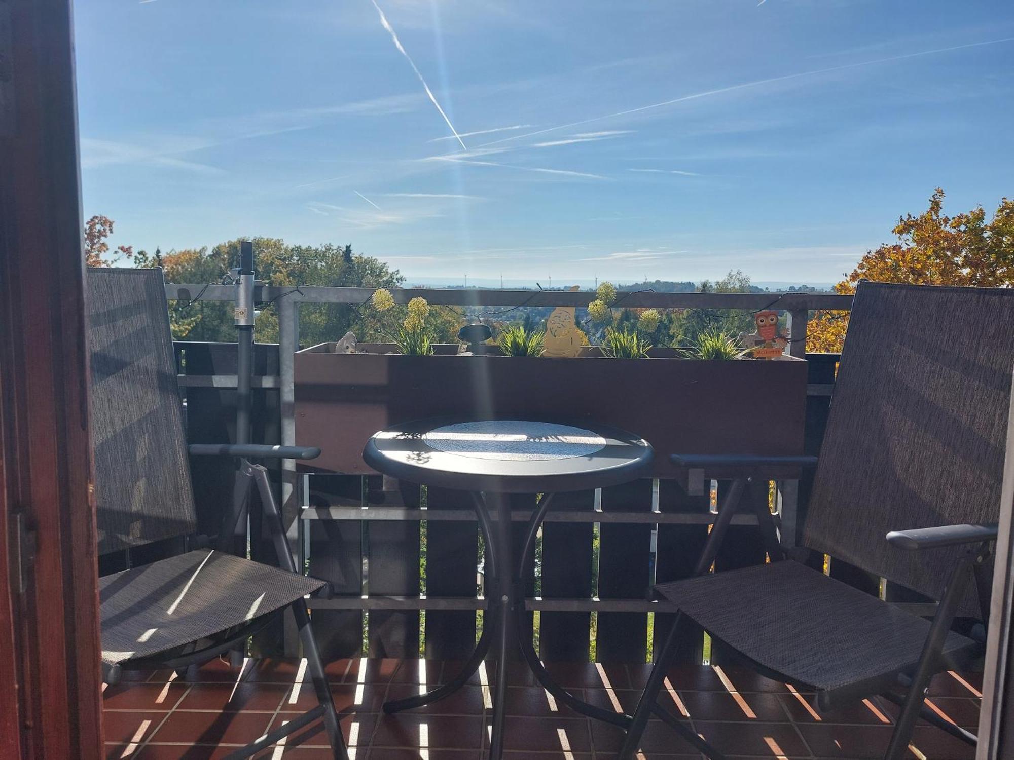 Ferienwohnung Gipfelglueck Mit Fernblick Und Strandkorb Bad Sachsa Bagian luar foto